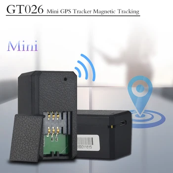 

Smart Mini GPS Tracker GT026 for Vehicle Personal GPS Locator Voice Monitoring GPS+LBS Car Tracker Real-time Positioning Tracker