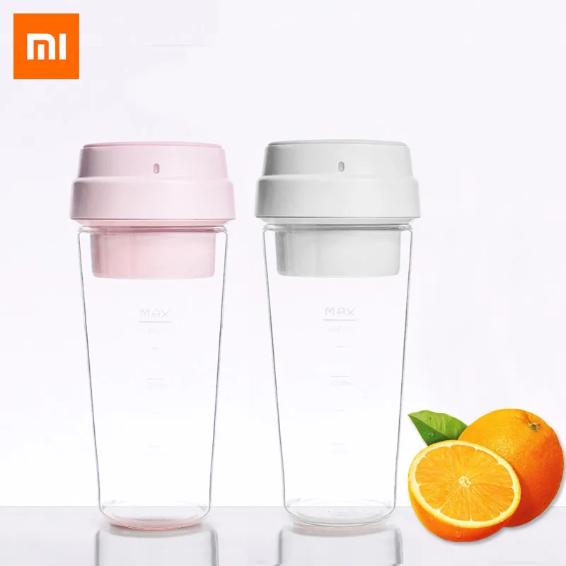 Электрическая соковыжималка для фруктов Xiaomi ручной блендер приготовления смузи