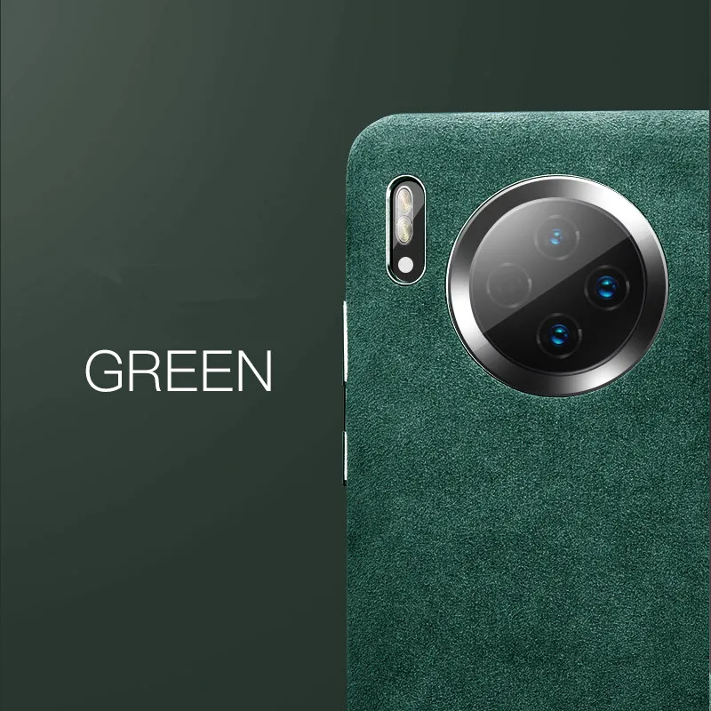 Чехол из натуральной кожи и фланели для huawei mate 30 Pro, чехол для huawei mate 30/Pro, задняя крышка, Мягкий сенсорный чехол для телефона s