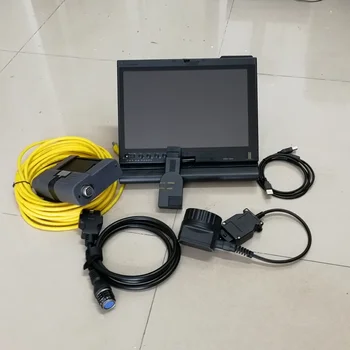 

for bmw diagnosis tool icom a2 b c with laptop for lenovo thinkpad x201t i7 pcu ram 4g software v06/2020 hdd 1TB or 720GB SSD