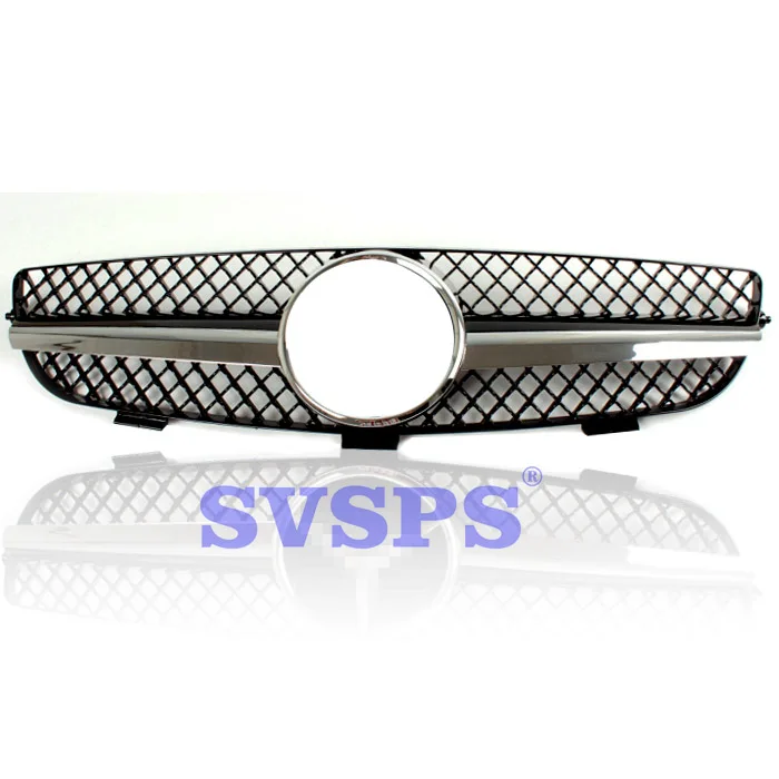 Высококачественная Передняя средняя решетка ABS для Mercedes Benz CLK Class W209 2003 2009