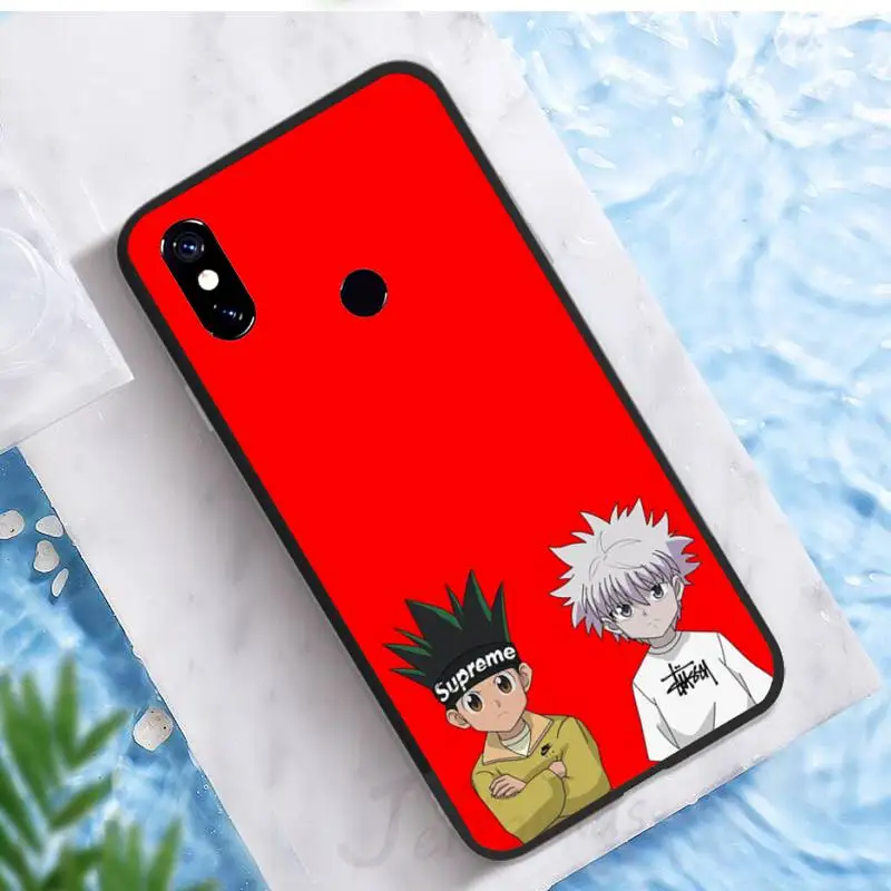 HUNTER×HUNTER Killua Zoldyck Phone Case For Xiaomi Redmi 7 8 9t a3 9se k20 mi8 max3 lite 9 note 9s 10 pro xiaomi leather case cosmos blue Cases For Xiaomi