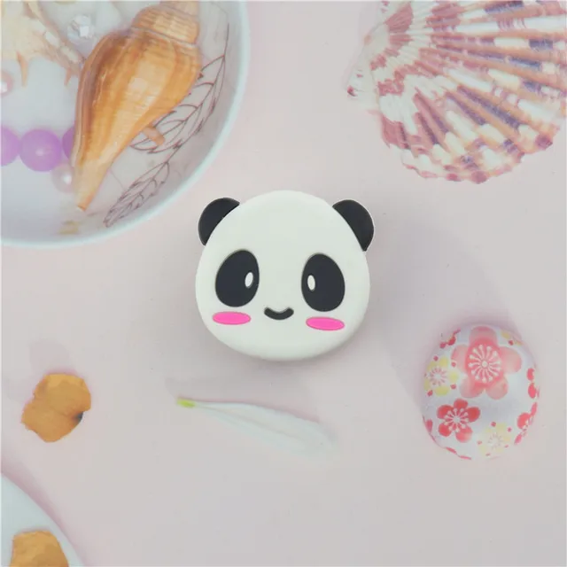 Luxury Cute Cartoon Animal Support Mobile Phone Extension Frame Finger Bracket Rabbit Panda Universal Fold Mobile Phone Bracket 7