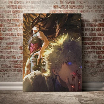

Modern Wall Art Illumi Killua Zoldyck Anime Poster Nordic Prints Canvas Painting Modular Picture Cuadros Home Bedroom Wall Decor