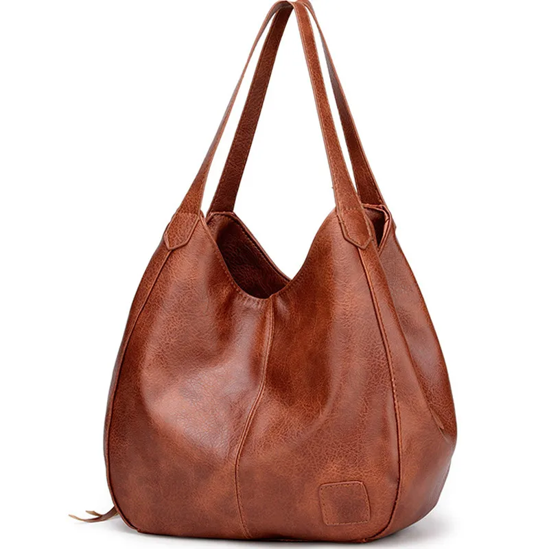 

Luxury Handbags Women Bags Designer Soft Leather Large Capacity Top Handle Tote Bag Ladies Vintage Messenger Shoulder Bags Bolsa