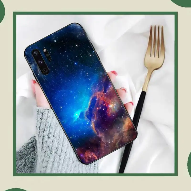 TOPLBPCS pace для galaxy universe Star Dark мягкий черный чехол телефона Samsung Note 3 4 5 7 8 9 10 20 pro lite ultra