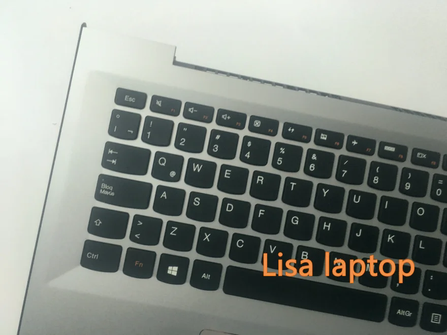 Для lenovo uppercase w s41-70 silver BKL La new 500s-14 300s-14 испанская двуязычная клавиатура