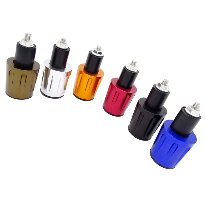 Универсальный мотоцикл 22 мм рукоятки «Грипсы» бар крышка концевые Заглушки для Honda Yamaha Suzuki Triumph Ktm Aprilia Ducati Benelli