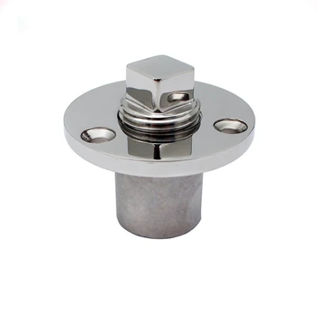 

Round Garboard Drain Plug Stern Drain Plug 316 Stainless Steel For Yacht Boat Sailing Accessories Camping Car Camper Van Parts