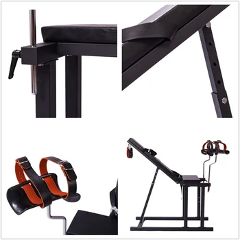 BDSM Sex Machine Gun Chair Binding Bondage Happy Party Restraint Frame Adjustment Props Sex Toys For Couples Gay Adult Game 6