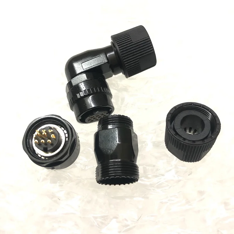 Conector de Fanuc 10 Pino Jn2ds10sl2-r Encoder Tomada Lateral A06b6114-k200 s e A63l0001-0848 ca cb Jn2ds10sl2-r - Imagem 2