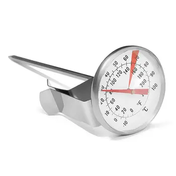 

Stainless Steel Probe Thermometer Instant Read Kitchen Food Cooking Milk Coffee Probe Household Thermometers