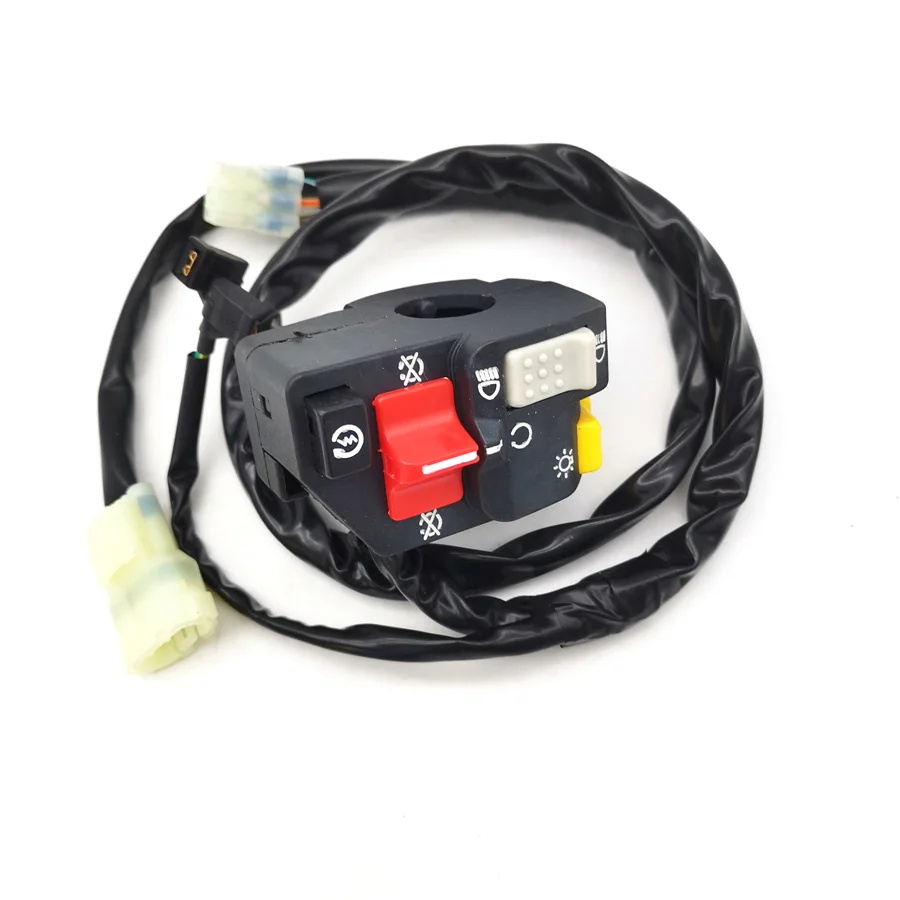 

Motorcycle Left Switch Light Start Stop/Hi/Low Switch For Honda 99-04 TRX400EX