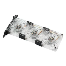 LONYO Universal Led Fan Partner dispositivo di raffreddamento Ultra silenzioso telaio del Computer PCI-E Ie supporto per staffa per scheda per GTX 1080 1070 1050 Ti