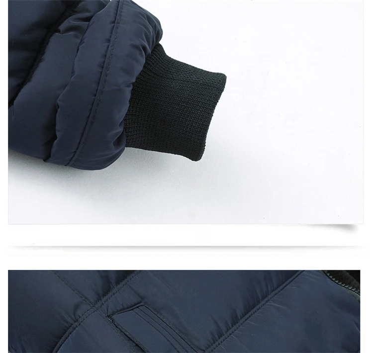 NaranjaSabor новая парка пальто Мужская зимняя теплая Толстая куртка с капюшоном Мужская модная однотонная мужская повседневная брендовая одежда N614