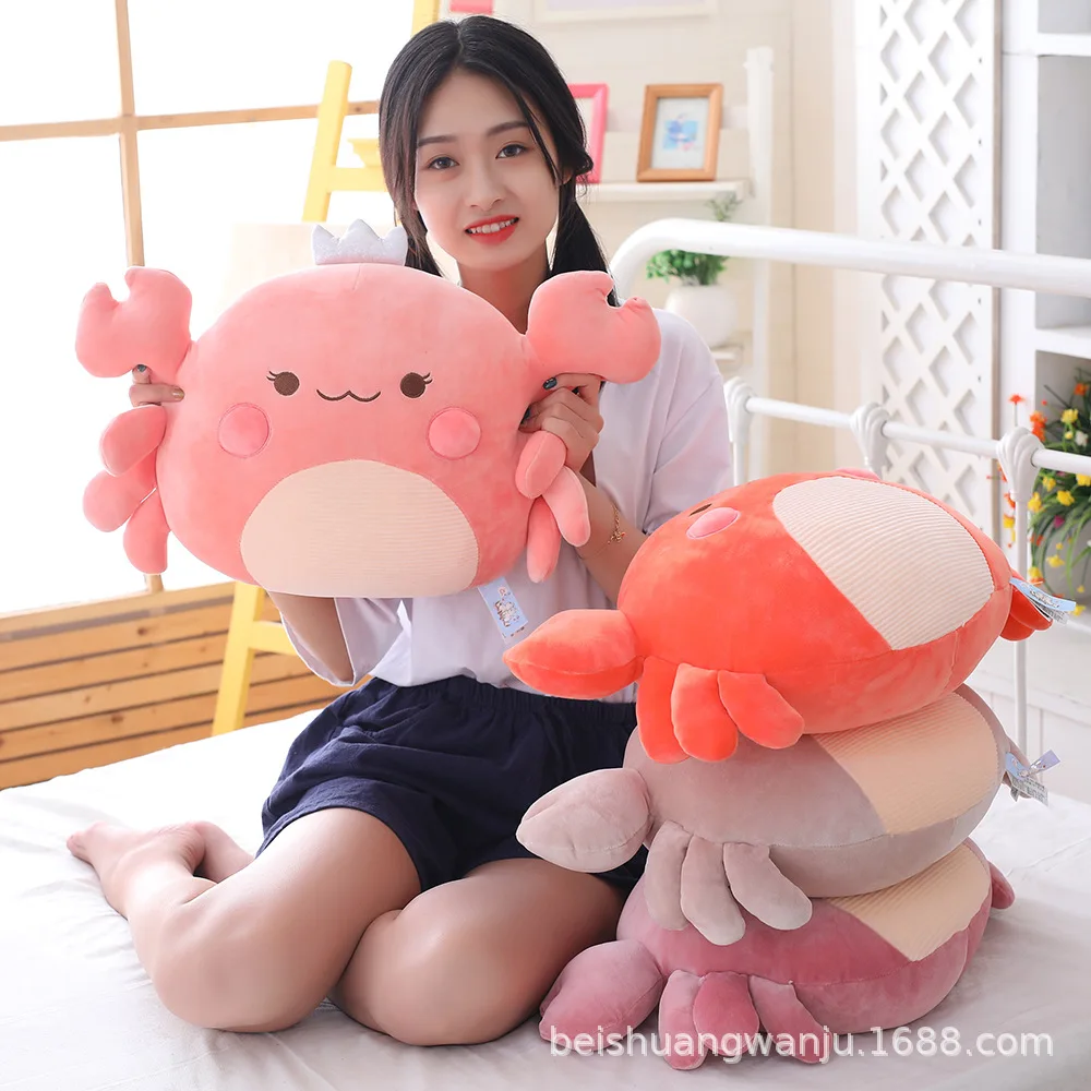

Dorset Dudu Crab Doll Cartoon Crab Plush Toys for a Girlfriend Birthday Gift Doll