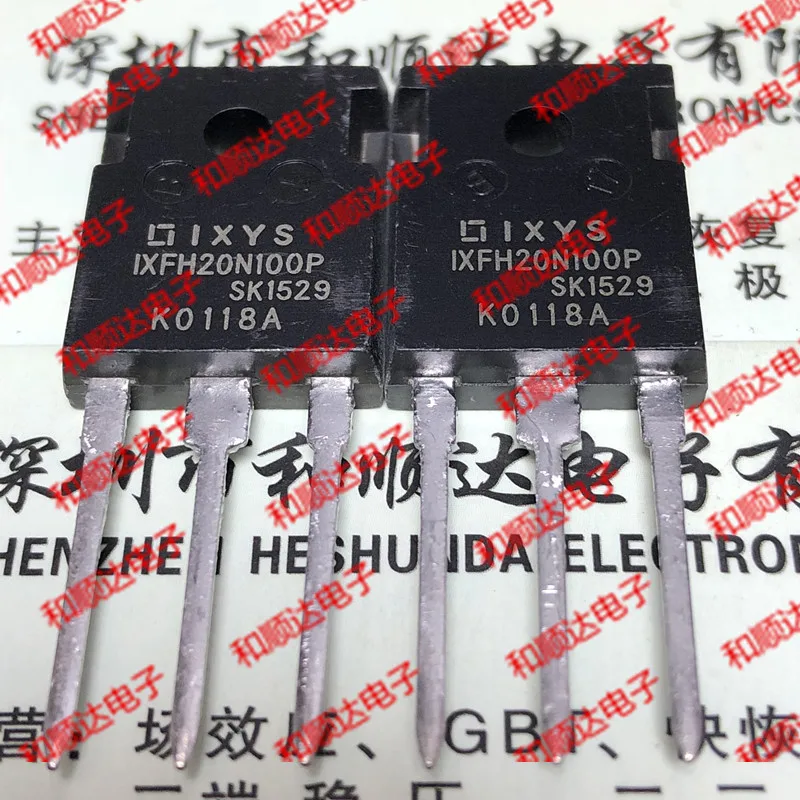 2 шт./IXFH20N100P-247 1000V 20A TO247