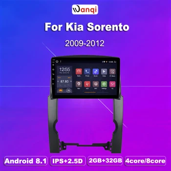 

2G RAM 32G ROM 10.1 Inch Full Touch Screen Android 8.1 GPS Navigation for Kia Sorento 2009-2012 Stereo System