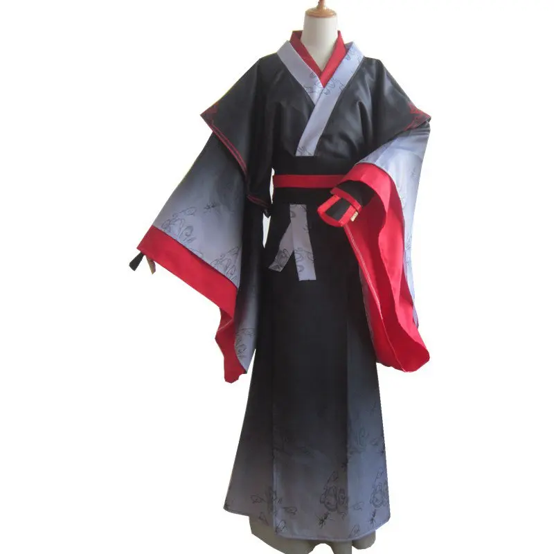 Yiling патриарх Вэй Wuxian Косплей гроссмейстер демонического культивирования костюм Mo Xuanyu Mo Dao Zu Shi костюм