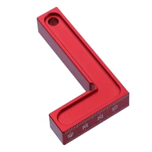 

90 Degree Right Angle Positioning Ruler Clamping Square Corner Aluminium Alloy Woodworking L-Shaped Fixing Fixture
