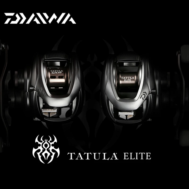 

2019 DAIWA TATULA ELITE/TATULA ELITE P/F Fishing Reel 7BB+1RB Soft Knob Saltwater Fishing Baitcasting Reel