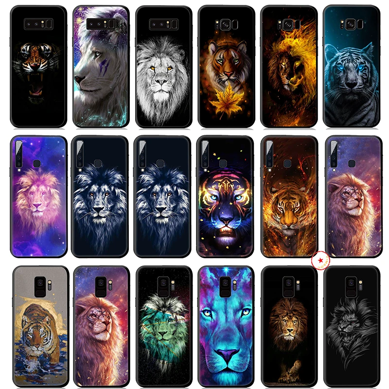 Tiger Lion Art Soft Silicone Case for Samsung Galaxy A50 A70 A60 A40 A30 A20 A10 M10 M20 M30 M40 Cover |