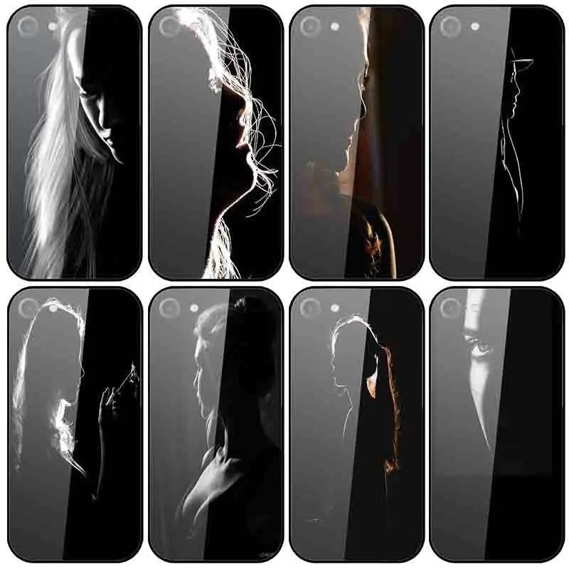 Чехол из закаленного стекла для iPhone 8 7 5 5S SE 2020 6 6S Plus X XR XS 11 Pro Max 10 | Мобильные