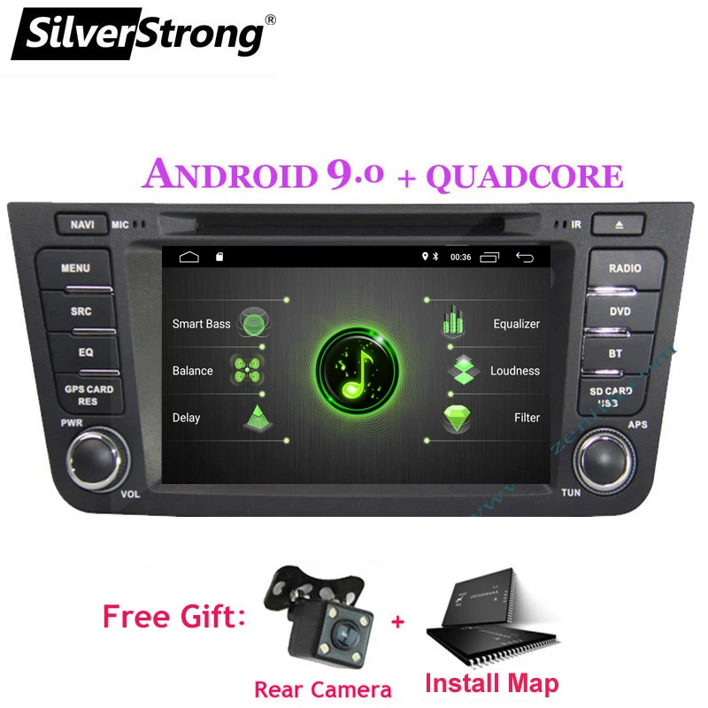 SilverStrong 2Din Android9.0 32GB rom автомобильный DVD для Geely Emgrand X7 GX7 DSP на автомобильный dvd