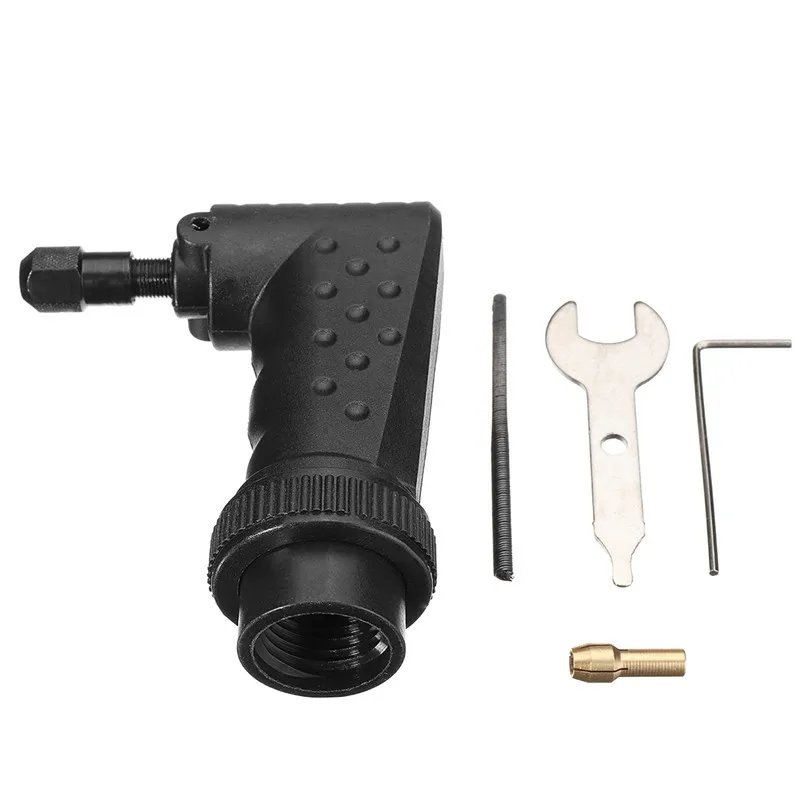 

DUrable Right Angle Converter 90 Rotary Tool Adapter Kits Fit for Electric Grinder Attachment