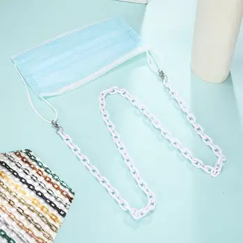 

Teamer Chic Acrylic Chain for Mask Sunglasses Chain Neck Holder Lanyards Straps for Glasses Accessories Face Mask Necklace