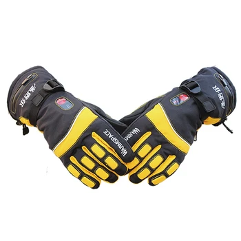 

Warmspace Smart Electric Gloves 4000MA Ski Waterproof Lithium Battery Self-Heating Adjustable Temperature 5 Hand Heating Gloves