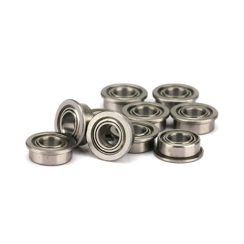 50 stücke/100 stücke FR144ZZ 3.175*6.35*2,779mm fr144 zoll flansch rillen kugellager FR144-2Z flansch shielded lager – Detail 3