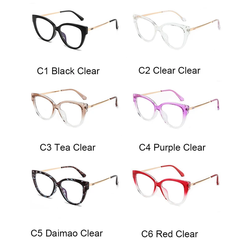 Eyeglasses: Cat Eye Eyeglasses, acetate — Fashion