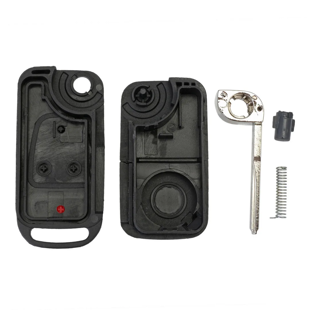 New Arrival 1pc 4 Button Flip Remote Key Fob Case Shell For Mercedes Benz ML320 ML55 AMG