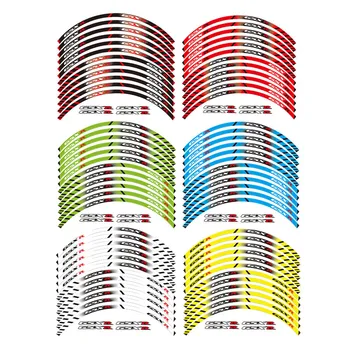 

Motorcycle sticker for SUZUKI GSXR GSX R Motorcycle Thick Rim Strips Waterproof Reflective Stickers Wheel Decals
