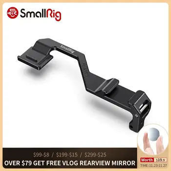

SmallRig Camera Vlog Vlogging Right-Side Shoe Mount Relocation Plate for Sony a6600 Camera fr Flash Light Microphone Attach 2496