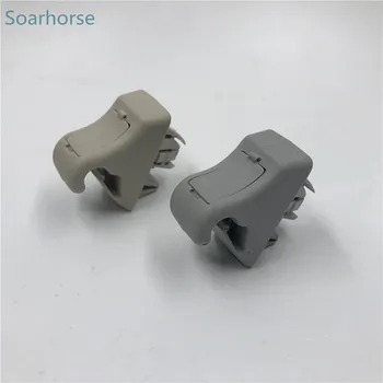 

Soarhorse Car Sun Visor Hook clip bracket gray beige For Mitsubishi Pajero Montero III 2000-2006 V73 V77 V93 V97