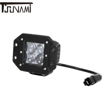 

20W Waterproof IP67 Work Light LED Light Bars Spot Flood Beam for Work Driving Offroad Boat Car Tractor Truck