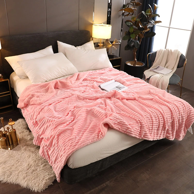 Кашемировое Фланелевое Флисовое одеяло, зимнее, для взрослых, мягкое, толстое, шерпа, пледы, одеяло для дивана, кровати, дивана, Frazadas Mantas De Cama Cobertor - Цвет: Model 12