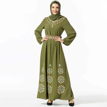 

Abaya Kaftan Dubai Arabic Hijab Muslim Dress Islamic Clothing For Women Caftan Turkey Dresses Robe Hiver Femme Kleding Vestidos