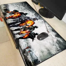Mairuige Battlefield Mouse Pads Speed Large Locking Edge Mouse Pad High Quality Rubber Gamer Soft Keyboards Gaming Mousepad