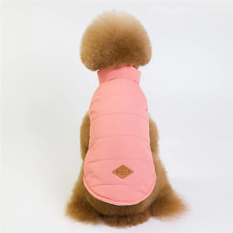 Теплый хлопок щенок курта для собак зимняя одежда для домашних животных маленькие собачки Чихуахуа Йоркширский одежда товары для домашних животных roupa de cachorro