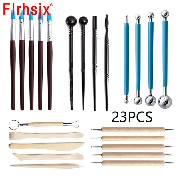 Polymer Clay Tools,23 Pcs Modeling Clay Sculpting Tools Kits for