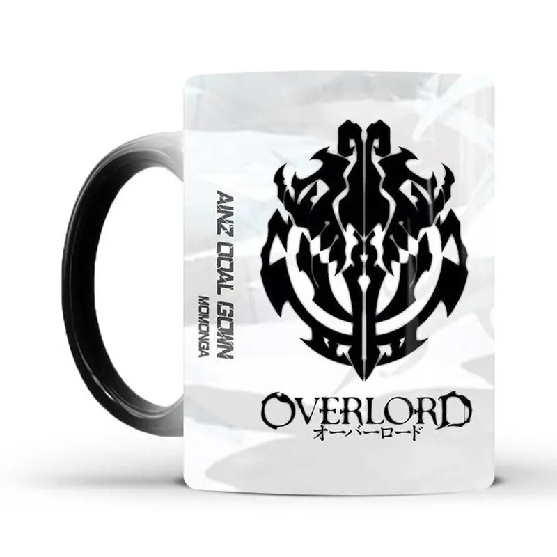 Новинка 350 мл аниме JK Overlord Ainz Ooal платье косплей Марк меняющий Цвет Череп момуна