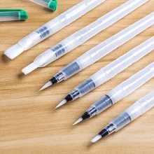 6 шт./компл. кисть для воды большая емкость бочка краска на водной основе набор кистей мягкая Живопись Кисть для краски ing