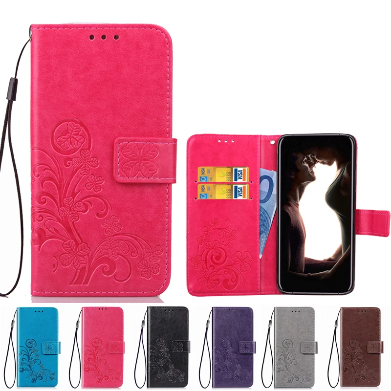 Кожаный чехол кошелек с цветочным узором для iPhone 5 5S SE 6 6S Plus 6SPlus 7 8 X XS Max XR 11