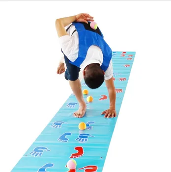 

Outdoor Sport Toys for Kids Kindergarten Team Training Interactive Game Parent-Child Hands Feet Pad Activity Educational Toy