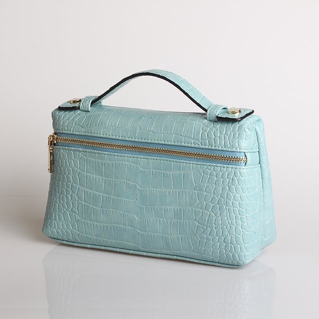Fashion Designer Handbag Ostrich Pattern Portable Bag Clutch Bag 2022 Lady Hand Bag Purse Make Up Bag Trend Bag
