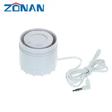 Zonan – Mini sirène filaire externe 110db, système d'alarme sonore de sécurité domestique sans fil, GSM 3G 4G 