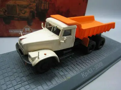 1/72 бывший Советский Союз Россия KRAZ 256B внедорожник самосвал Модель из сплава
